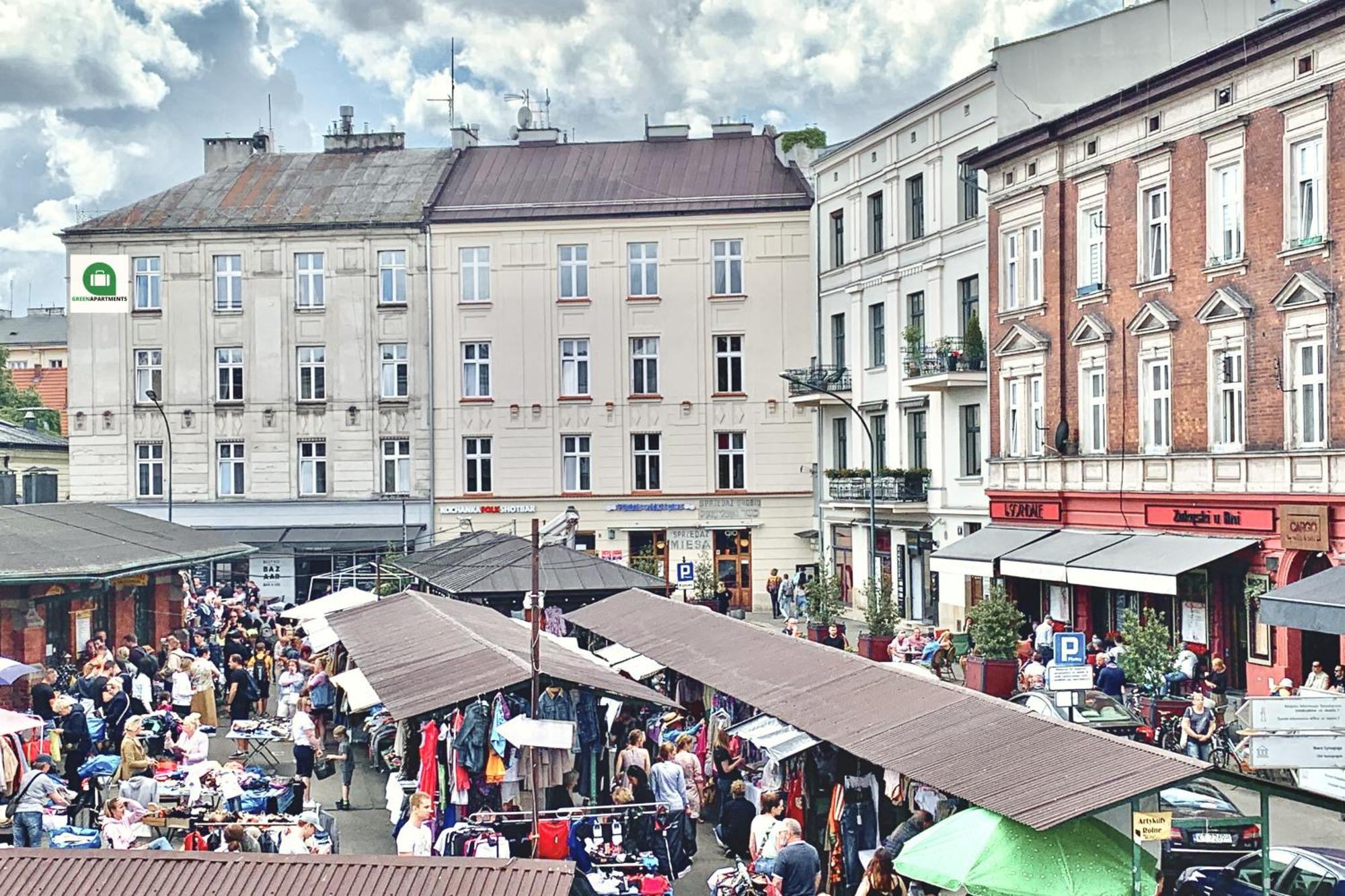 Green Apartments #Nowy Square, Kazimierz District Краків Екстер'єр фото